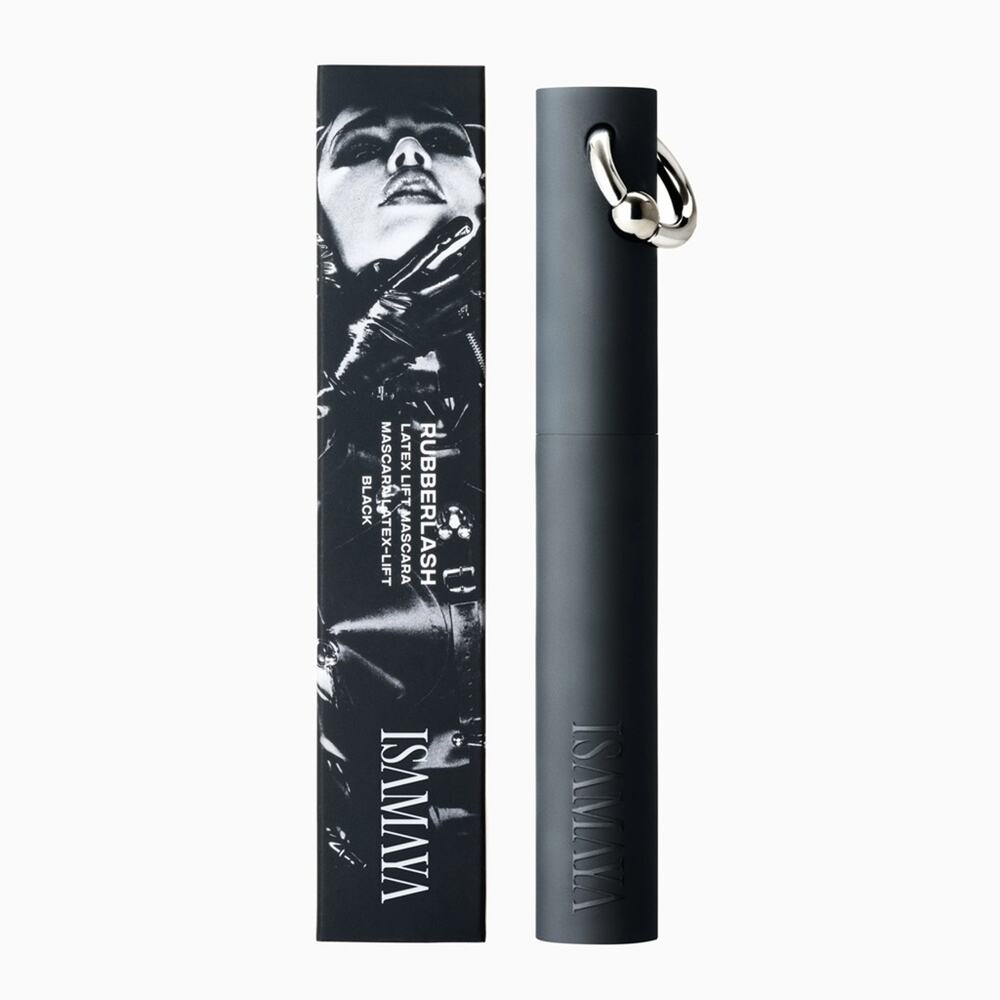 Isamaya Rubberlash Latex Lift Black Mascara Vegan Cruelty Free New in Box 8.3ml